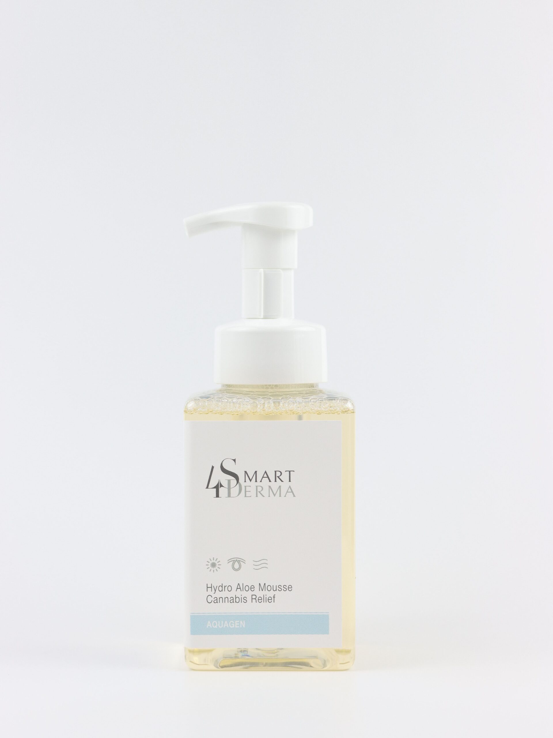 Пінка для сухої та чутливої шкіри з канабісом